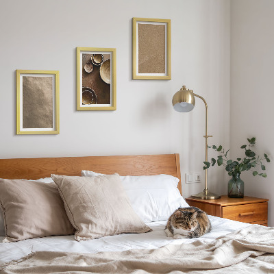 Gallery wall Stenen constructies in moderne minimalistische stijl