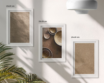 Gallery wall Stenen constructies in moderne minimalistische stijl