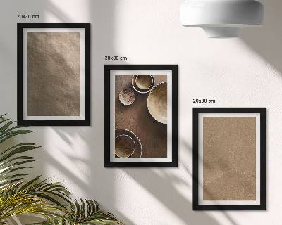 Gallery wall Stenen constructies in moderne minimalistische stijl