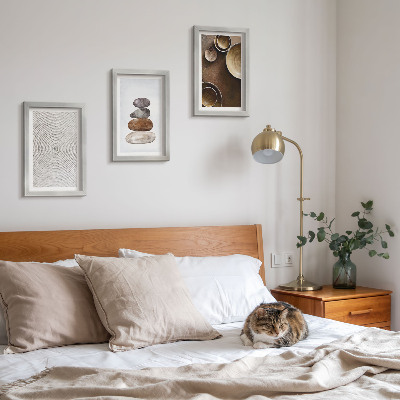 Gallery wall Texturen in de kunst en modern design.