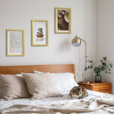 Gallery wall Texturen in de kunst en modern design.
