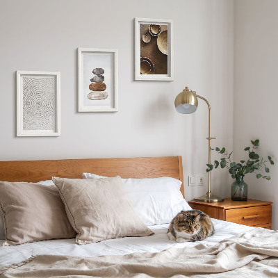 Gallery wall Texturen in de kunst en modern design.