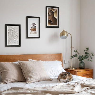 Gallery wall Texturen in de kunst en modern design.