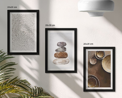 Gallery wall Texturen in de kunst en modern design.