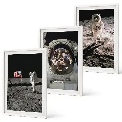 Fotowand NASA maanlanding astronaut