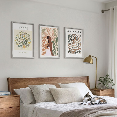 Fotowand Boho pastel minimalistische posters