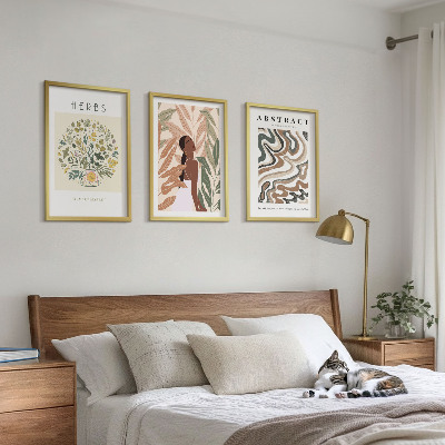 Fotowand Boho pastel minimalistische posters