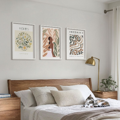 Fotowand Boho pastel minimalistische posters