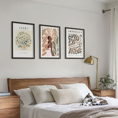 Fotowand Boho pastel minimalistische posters