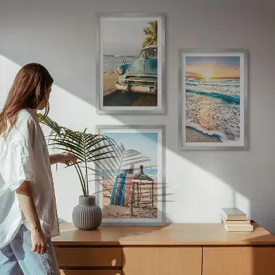 Fotowand Vakantie bij zonsondergang in Miami