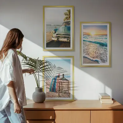 Fotowand Vakantie bij zonsondergang in Miami