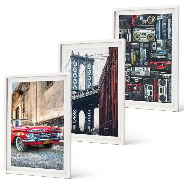 Fotowand oude autobrug in Brooklyn retrostijl