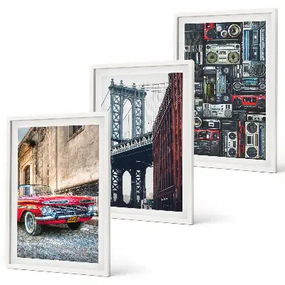 Fotowand Oude autobrug Brooklyn retro audio