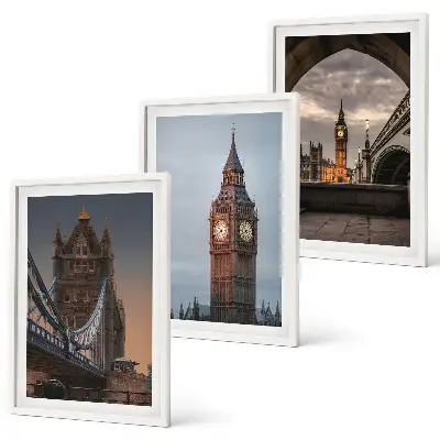 Fotowand London Bridge Big Ben klok
