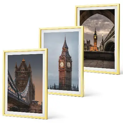 Fotowand met afbeelding van de London Bridge en de Big Ben