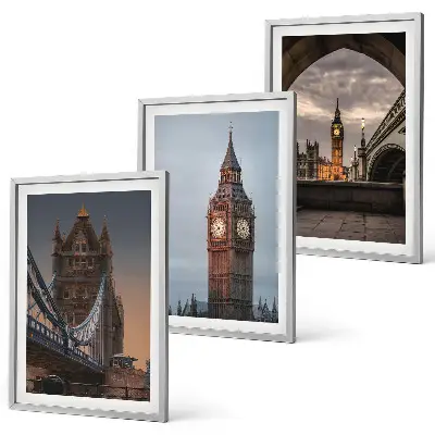 Fotowand met afbeelding van de London Bridge en de Big Ben