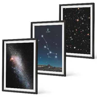 Fotowand Kosmische landschappen van het sterrenbeeld Stier