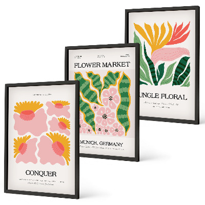 Fotowand Bloemen en bladeren moderne posters