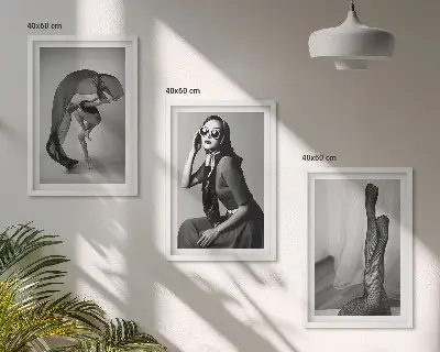 Fotowand Zwart-witportretten van vrouwen