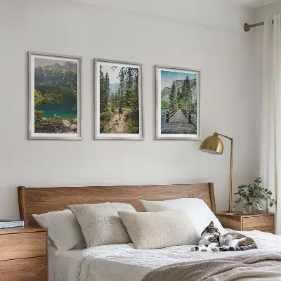 Fotobehang bergen, meren, bossen en bospaden