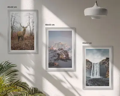 Fotowand wilde berglandschappen