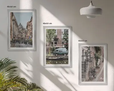 Fotowand stadsgezichten van gebouwen