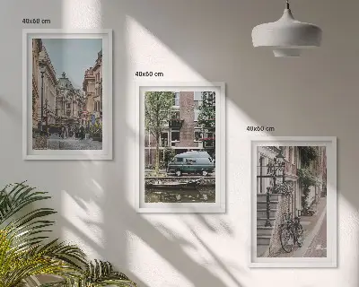 Fotowand stadsgezichten van gebouwen