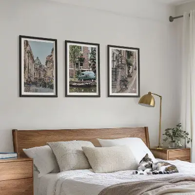 Fotowand stadsgezichten van gebouwen