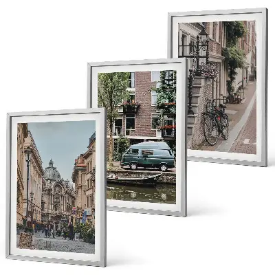 Fotowand stadsgezichten van gebouwen