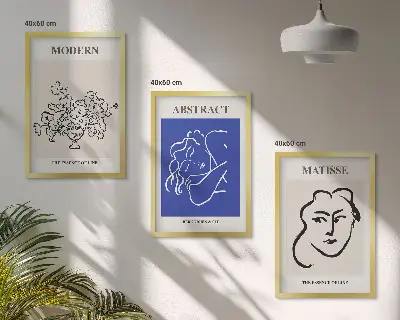 Matisse wanddecoratie set moderne schilderijen
