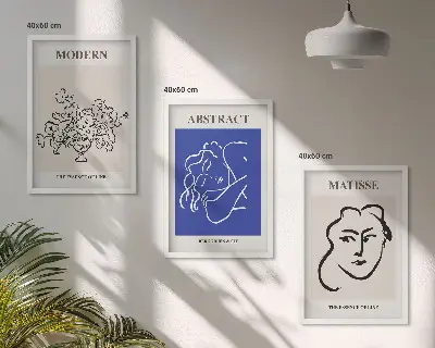 Matisse wanddecoratie set moderne schilderijen