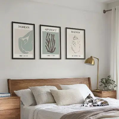 Fotowand stijlvolle abstracte Matisse kunstwerken