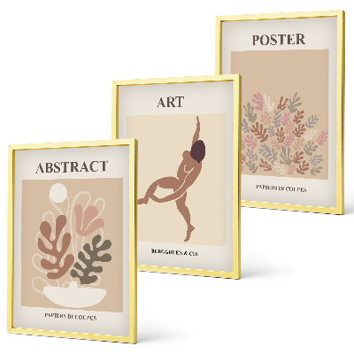 Wanddecoratie set schilderijen Stylowe kompozycje Matisse