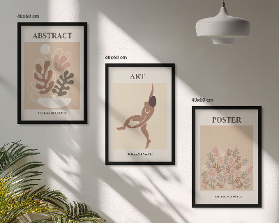 Wanddecoratie set schilderijen Stylowe kompozycje Matisse