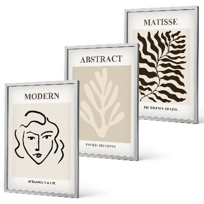 Fotowand Twarz liście sztuka Matisse