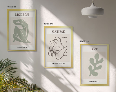 Fotowand Stylowe postacie rośliny design