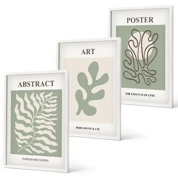 Fotowand met botanische Matisse-posters