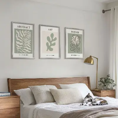 Fotowand met botanische Matisse-posters