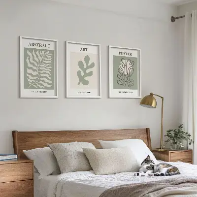 Fotowand met botanische Matisse-posters