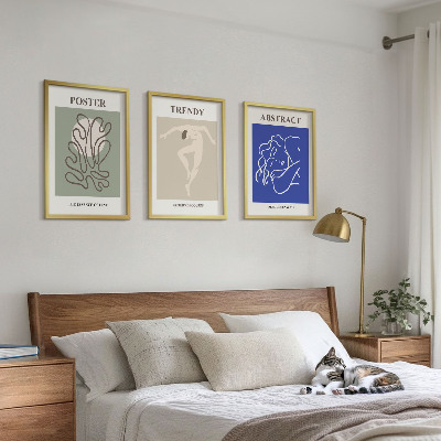 Fotowand Henri Matisse pastelowe grafiki