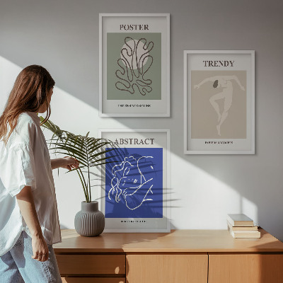 Fotowand Henri Matisse pastelowe grafiki