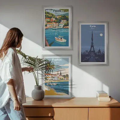 Fotowand kuststeden en architectuur