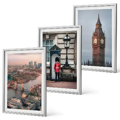 Fotowand met de Tower Bridge en de Big Ben in Londen