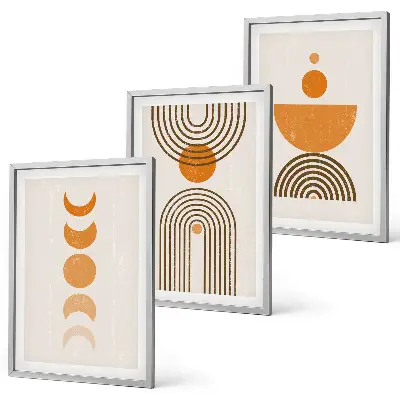 Fotowand minimalistische boho decoratie