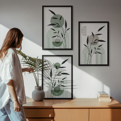Fotowand Roślinne kompozycje boho