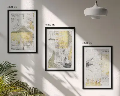Fotowand moderne abstracte schilderkunst patronen