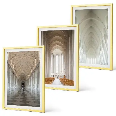 Fotowand interieurs van historische gebouwen