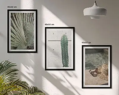 Fotowand met tropische planten