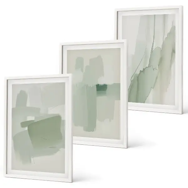 Fotowand met abstracte aquarelpatronen