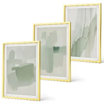 Fotowand met abstracte aquarelpatronen